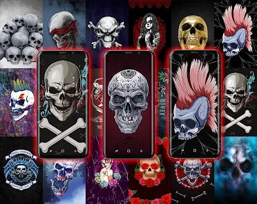 Skull live wallpaper - Apps on Google Play