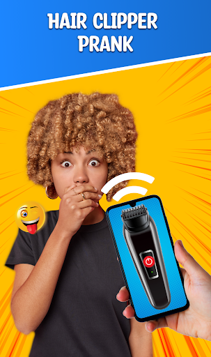 Android application Hair Clipper Razor Prank Games screenshort
