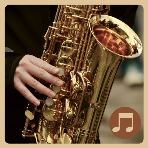 Sonidos de Saxofón, tonos. logo