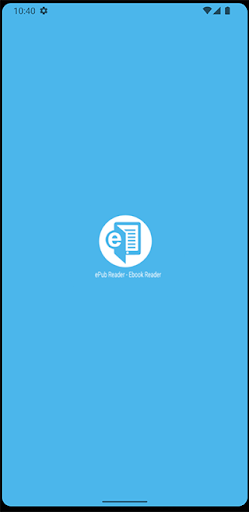 Android application EPub Reader screenshort