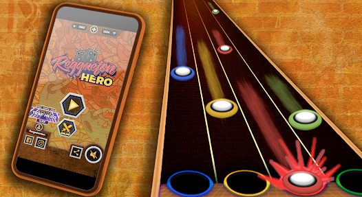 Captura de Pantalla 7 Reggaeton - Guitar Hero 2023 android