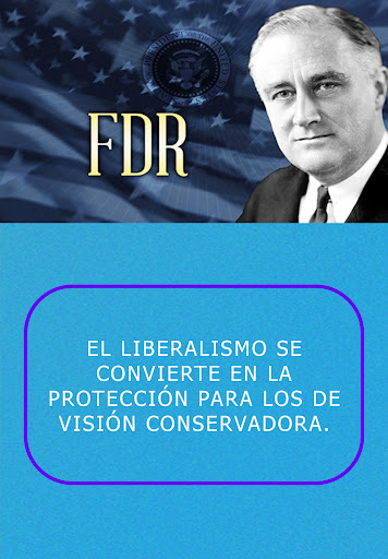 Android application Franklin D. Roosevelt frases screenshort