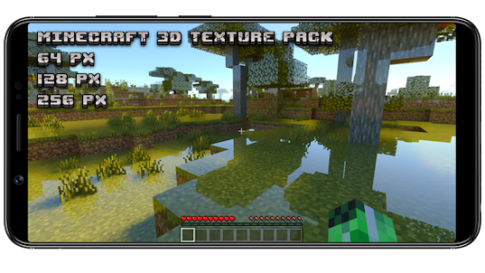 MCPE 3D Texture Pack