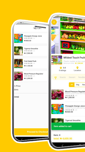 Quickstore app Screen 2