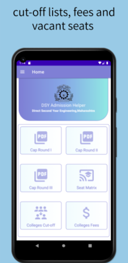 Android application DSY Admission Helper screenshort