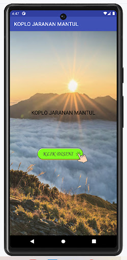 Android application KOPLO JARANAN MANTUL screenshort