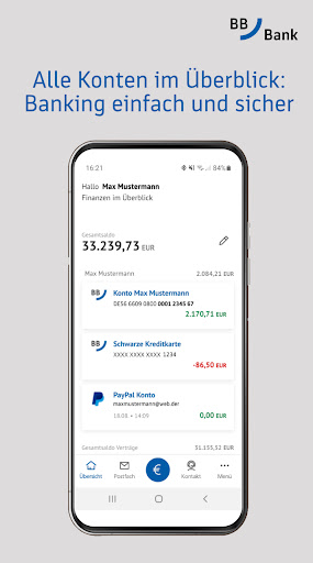 Android application BBBank-Banking screenshort