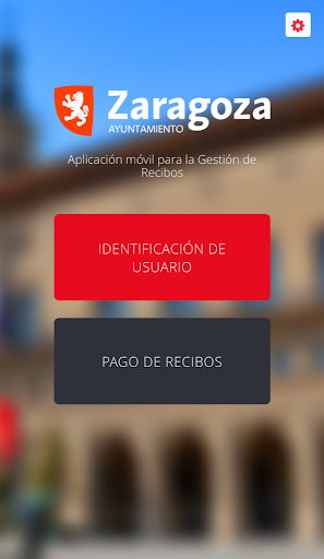 Android application Zaragoza Tributos screenshort