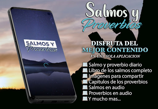 Android application Salmos Y Proverbios screenshort