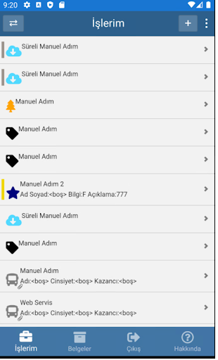 Android application PaperworkV5 screenshort