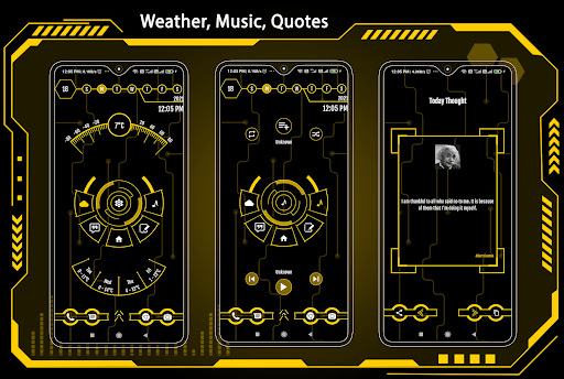 Hi-tech unique launcher 2 Screen 3