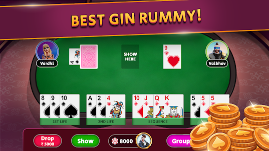 Rummy Poker - Card Game