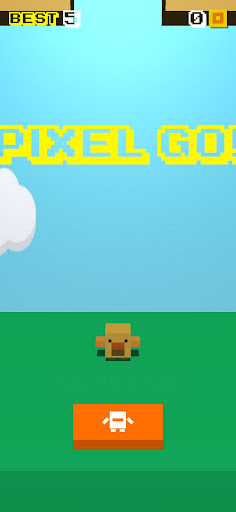 Android application Pixel Go Flappy screenshort