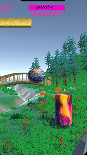 Android application Ball Bouncy screenshort