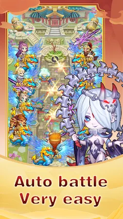 Game screenshot Crazy Heroes : Idle & Be a god mod apk