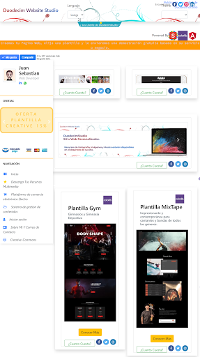 Android application DuodecimStudio screenshort