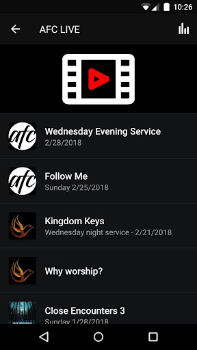 Angier Fellowship Church Screen 2