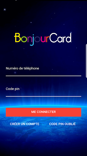 Bonjour Card