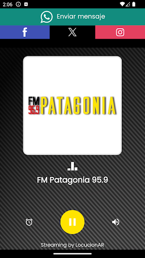 Android application FM Patagonia 95.9 screenshort