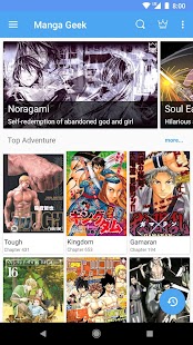 Manga Geek - Free Manga Reader App Screenshot