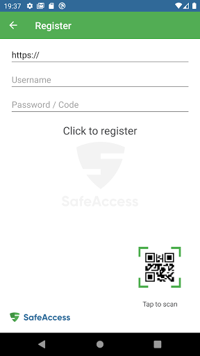 Safe Access Screen 3