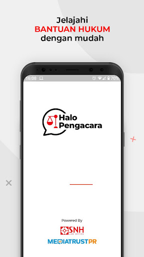Android application Halo Pengacara screenshort