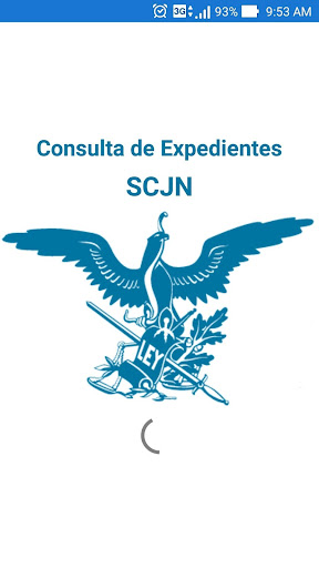 Android application Consulta de Expedientes screenshort