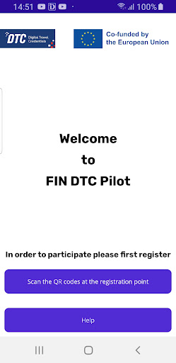 Android application FIN DTC Pilot screenshort