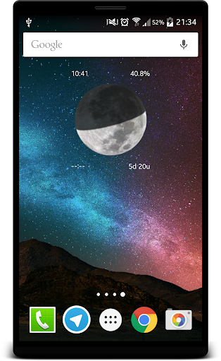 Lunafaqt sun and moon info Screen 3
