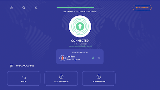 Screenshot of PrivadoVPN - VPN App & Proxy