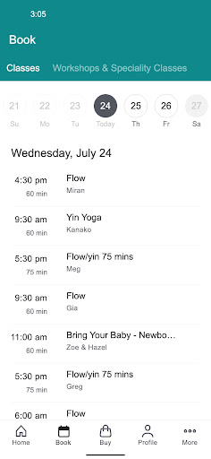 Yoga Everyday Brisbane Screen 3