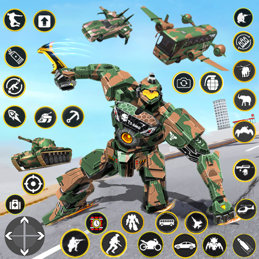 Télécharger APK Army Bus Robot Car Game 3d Dernière version