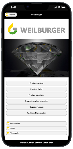 Android application Service-App screenshort