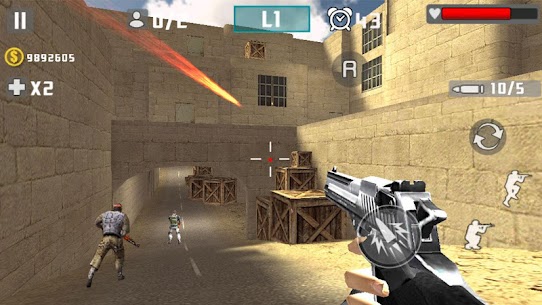 Gun Shot Fire War MOD APK (UNLIMITED MONEY) Download 3