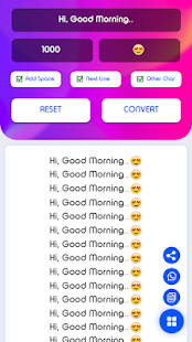 Text Repeater For Messages & Emojiu2019s To Text 1.07 APK screenshots 6