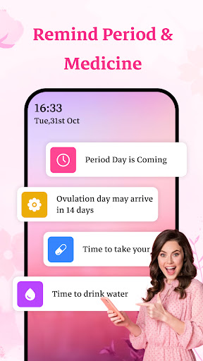 Period Tracker For Women App Screen 3