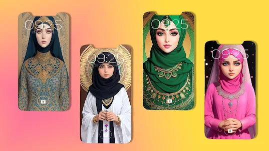 Cute Hijab Muslimah Wallpaper