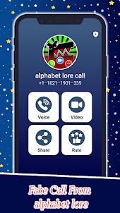 Call Alphabet Lore Prank Video