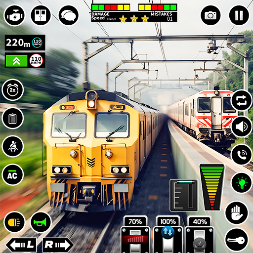 City Train Driver: Train Games logo