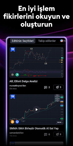 TradingView - Borsa Takip ekran görüntüsü