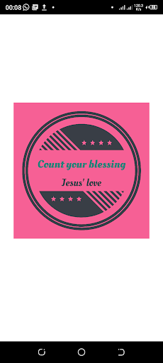 Android application Count Your Blessing screenshort