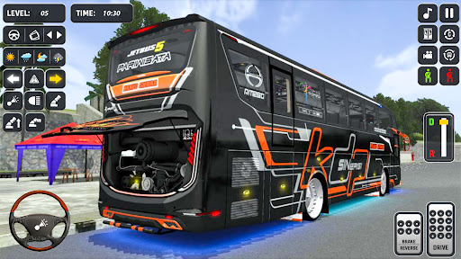Offroad Bus Journey Bus Game screenshot 5