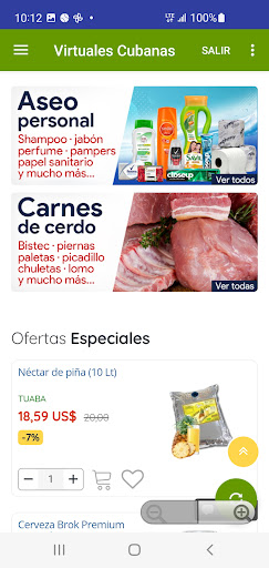 Virtuales Cubanas Screen 3