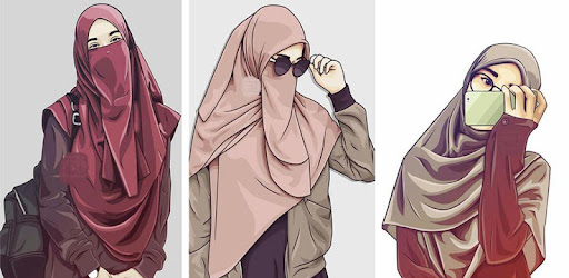 Hijab Cartoon Muslimah Images - Apps on Google Play