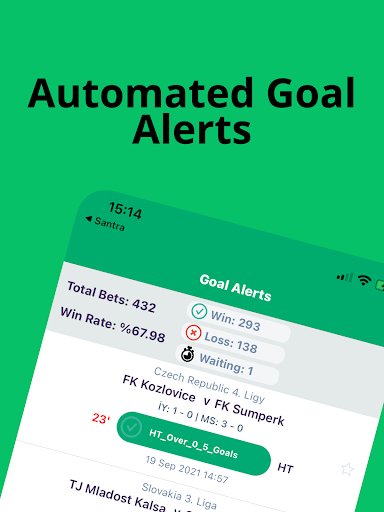 Goal Alerts Live Betting Tips