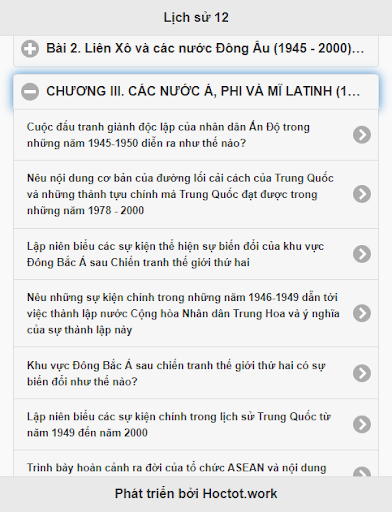 Học tốt Lịch sử lớp 12 Screen 2