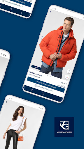 VAN GRAAF- Online Shopping App Screen 2