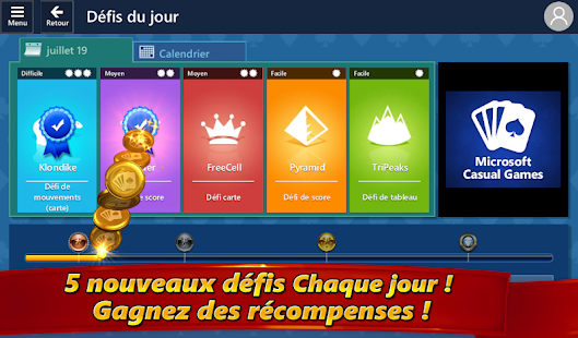 Microsoft Solitaire Collection Capture d'écran