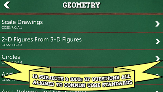 7th Grade Math Learning Games 4.0 screenshots 2