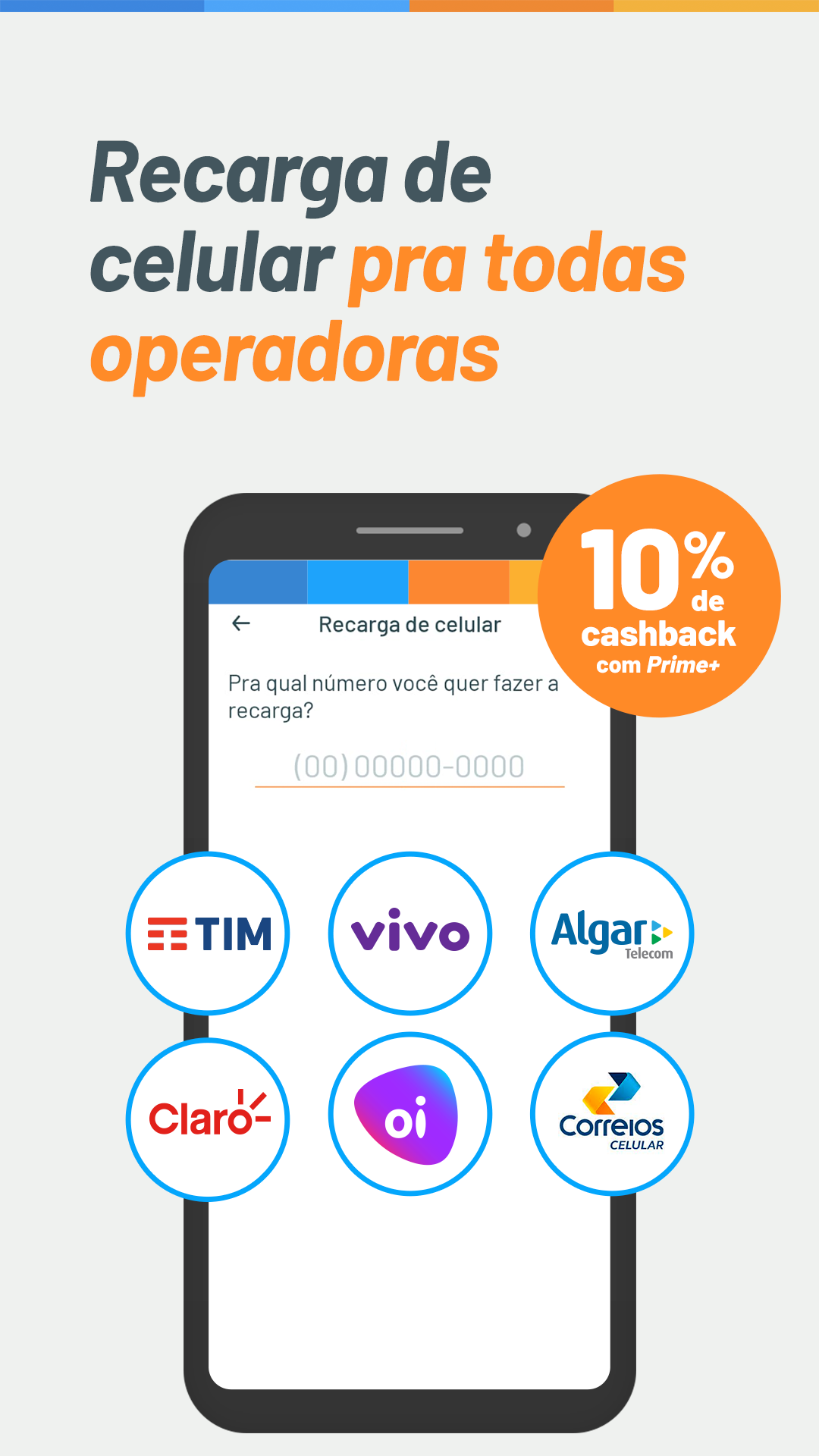 Android application Pix, Contas e Boletos, Recarga screenshort